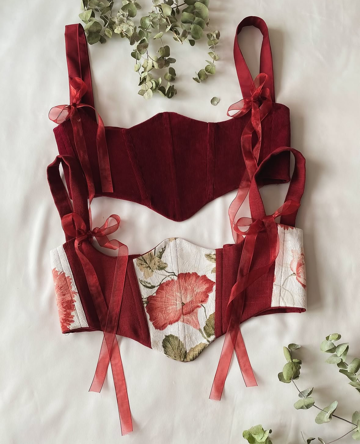 Bordo Underbust Korzet